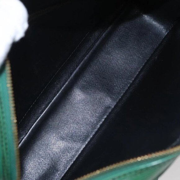 LOUIS VUITTON Epi Trocadero 27 Shoulder Bag Green - Picture 13 of 16